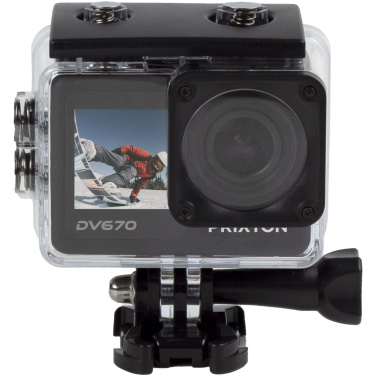 Logotrade advertising product image of: Prixton DV670 4K dual screen action camera