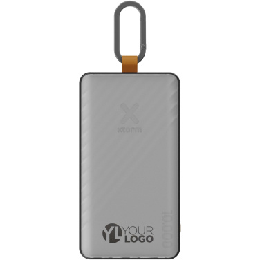 Logo trade promotional products image of: Xtorm XG2S101 Go2 10.000 mAh 15W solar power bank with light