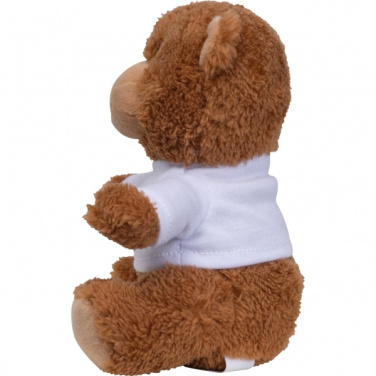 Logo trade promotional items image of: Plush teddy bear HELSINKI