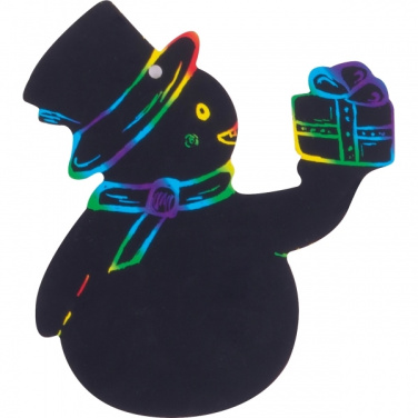 Logo trade promotional products image of: Scratch-off Christmas ornaments SOUTH POLE