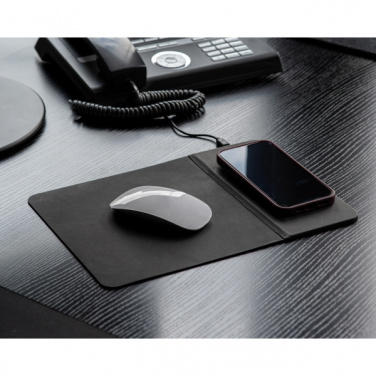 Logotrade promotional gift image of: Mousepad with Wireless Charging ROTHERHAM