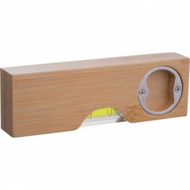 Logotrade promotional merchandise image of: Spirit Level with Bottle Opener FLORIDA