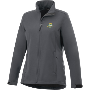 Logo trade promotional merchandise image of: Maxson women's softshell jacket