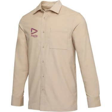 Logo trade promotional item photo of: Alum corduroy unisex shirt