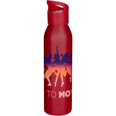 Logo trade promotional products image of: Sky 650 ml RCS recycled single wall stainless steel water bottle