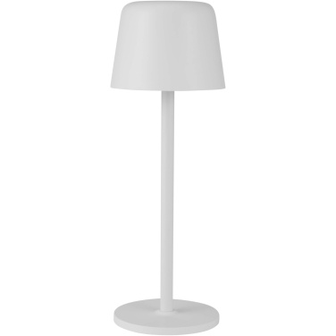 Logo trade promotional merchandise image of: Alya rechargeable dimmable table lamp with 3 light modes
