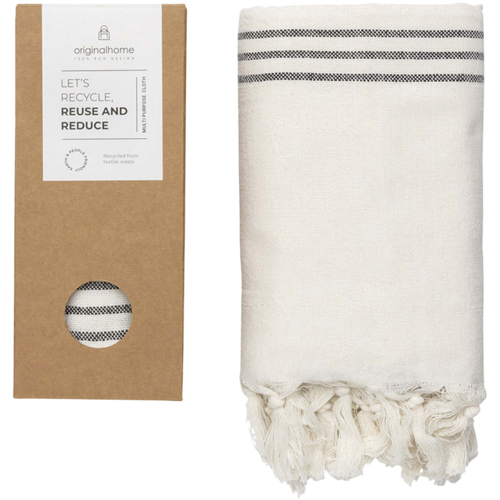 Logo trade promotional products picture of: Originalhome recycled cloth - 85 x 175 cm