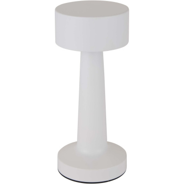 Logo trade promotional giveaways image of: Aludra rechargeable dimmable table lamp with 3 light modes