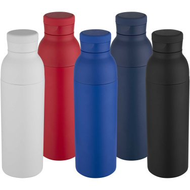 Logotrade promotional product image of: Illuminate 650 ml RCS recycled stainlesss steel double wall insulated water bottle