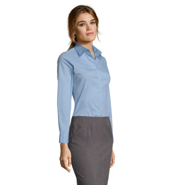 Logo trade corporate gifts picture of: EDEN women shirt 140g