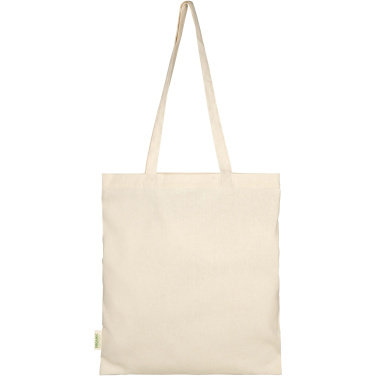 Logo trade promotional giveaway photo of: Odisha 100 g/m² OCS organic tote bag 7L