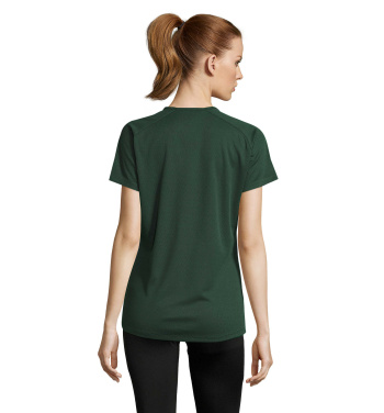 Logo trade advertising products picture of: SPORTY WOMEN T-SHIRT POLYES