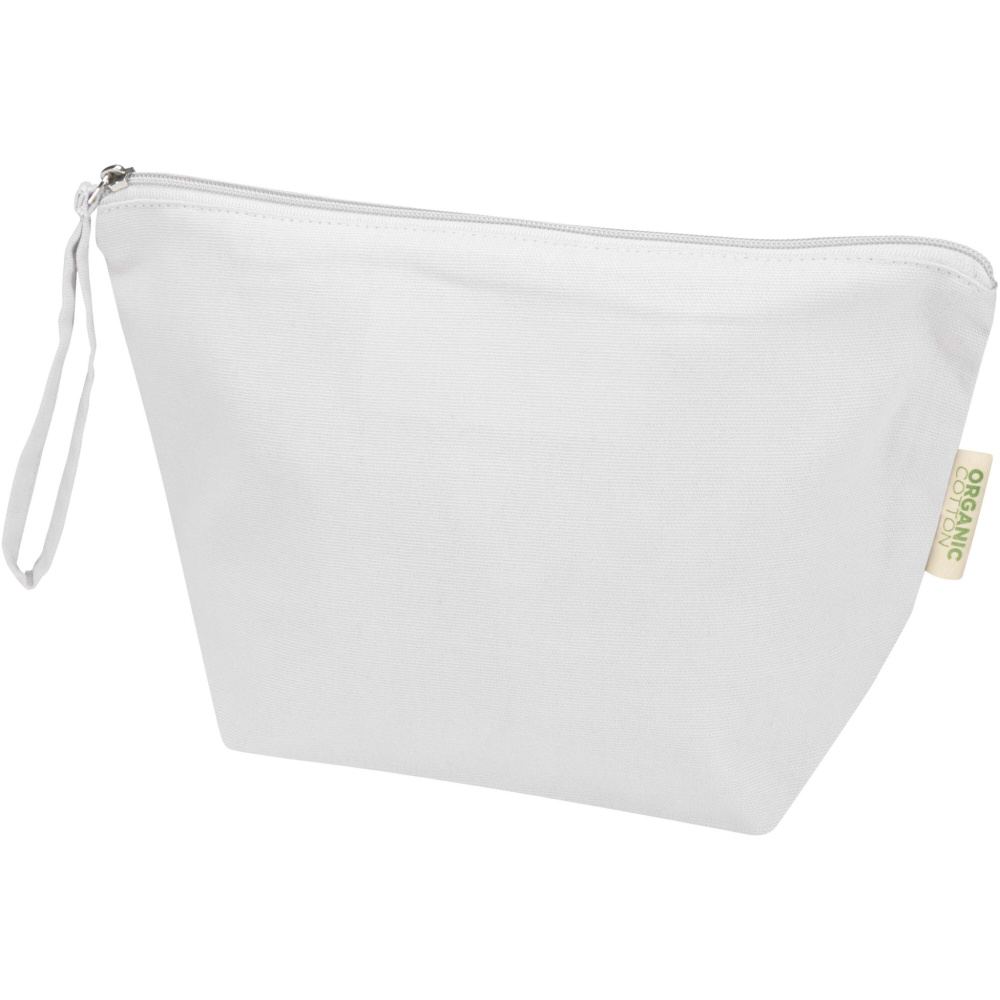 Logo trade corporate gifts picture of: Odisha 180 g/m² OCS organic large accessory pouch 3L