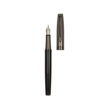 Logo trade promotional merchandise image of: Metal fountain pen ODETTE Pierre Cardin