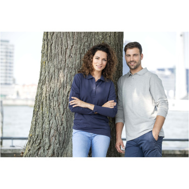 Logo trade promotional merchandise picture of: Oakville long sleeve men's polo