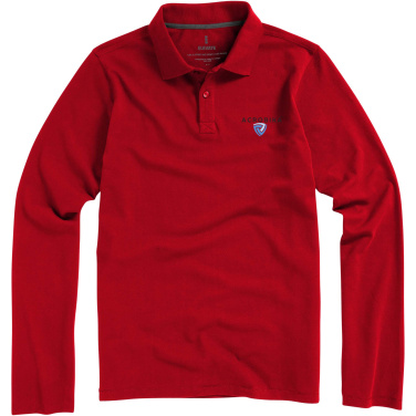 Logotrade promotional product picture of: Oakville long sleeve men's polo