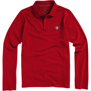 Logotrade corporate gift image of: Oakville long sleeve men's polo