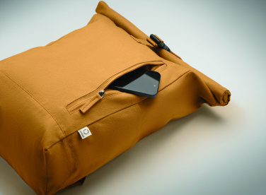 Logotrade promotional giveaway image of: Roll top backpack 390 gr/m²