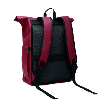 Logo trade promotional giveaway photo of: Rolltop laptop rucksack 600D