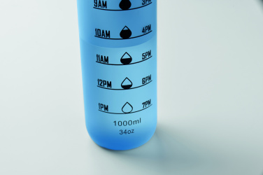 Logo trade promotional item photo of: Sports water bottle RPET 1L