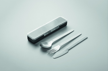 Logotrade promotional gift picture of: Stainless steel cutlery set