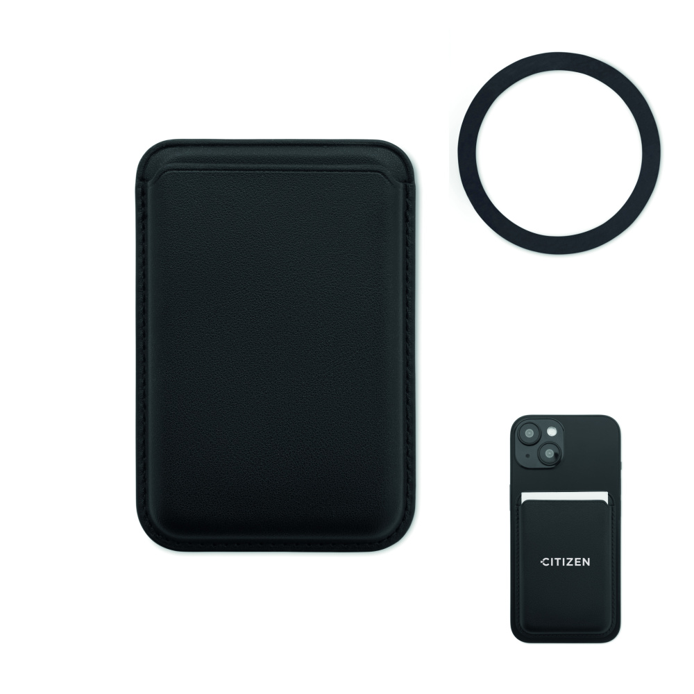 Logo trade promotional merchandise picture of: Magnetic credit card holder