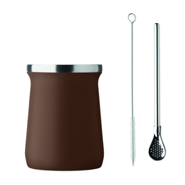 Logo trade corporate gifts picture of: Yerba mate tea cup