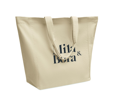 Logo trade business gifts image of: Cotton shopping bag