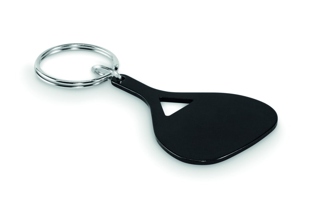 Logo trade promotional merchandise picture of: Aluminium key ring