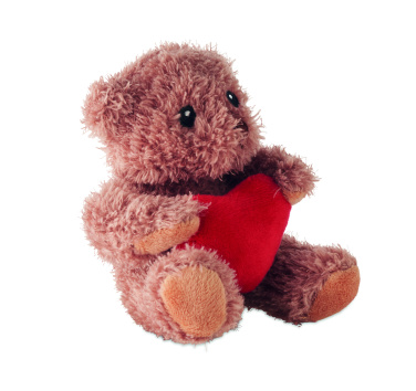 Logotrade business gift image of: Teddy bear plush with heart