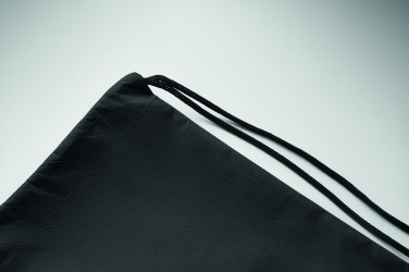 Logo trade corporate gift photo of: Drawstring bag RPET non-woven
