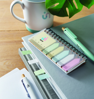 Logo trade promotional items image of: Memo pad in PP