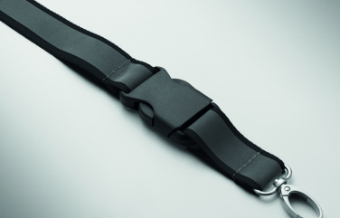 Logo trade business gift photo of: Reflective RPET lanyard