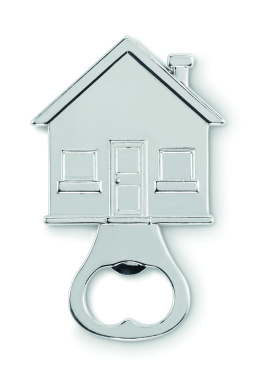 Logotrade corporate gift image of: House shape bottle opener