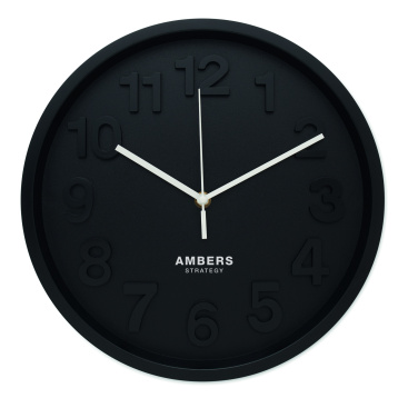 Logotrade corporate gift picture of: Wall clock in PP