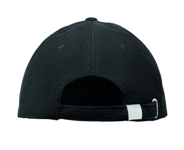 Logo trade advertising products picture of: Corduroy 5 panel baseball cap