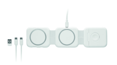 Logo trade promotional giveaway photo of: Foldable charging station