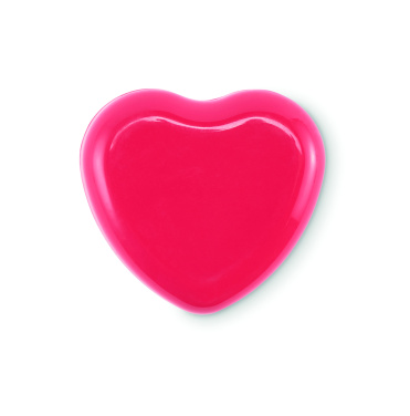 Logotrade promotional item picture of: Heart shape vegan lip balm