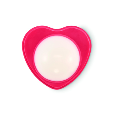 Logotrade advertising products photo of: Heart shape vegan lip balm