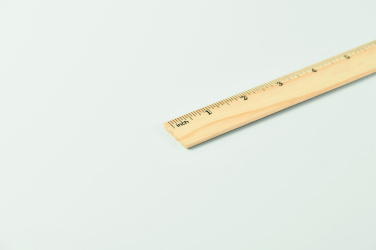 Logotrade business gift image of: Wooden ruler 20cm