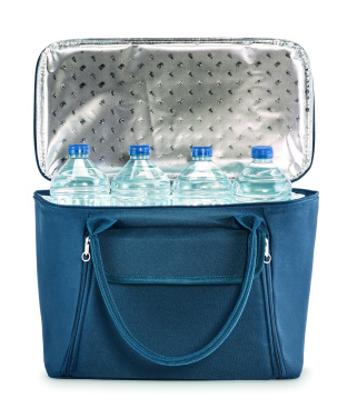 Logo trade corporate gifts image of: RPET picnic cooler bag