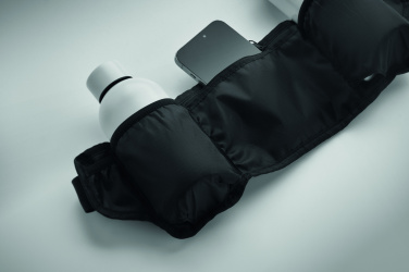 Logotrade promotional item picture of: Sports waist bag 420D RPET