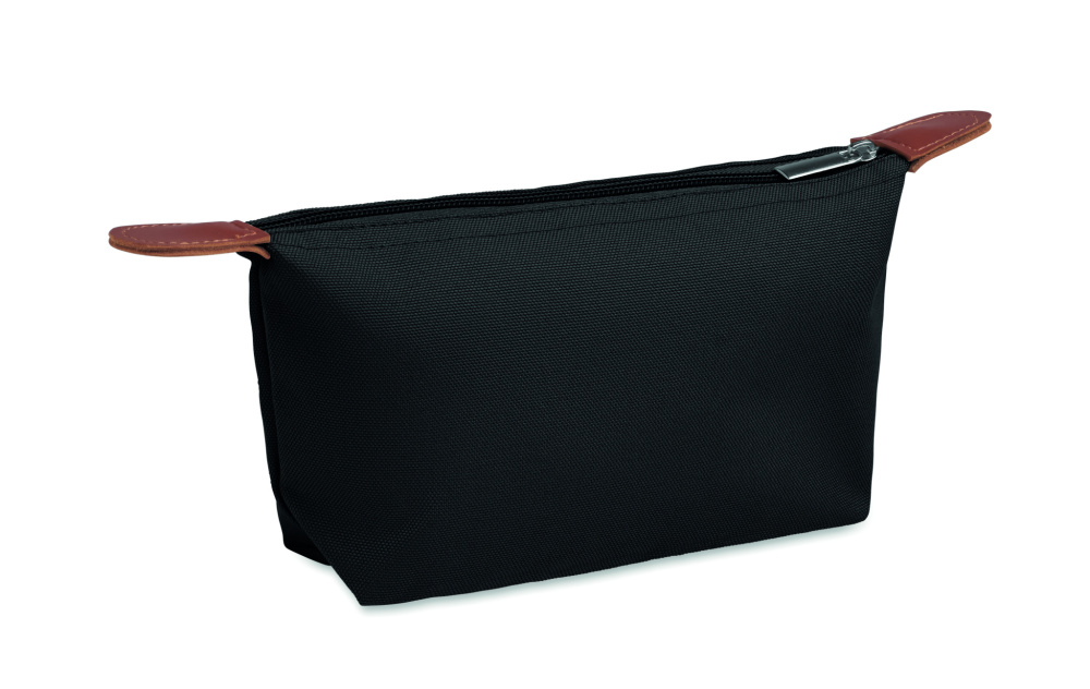 Logo trade promotional items image of: Cosmetic bag in 600D RPET