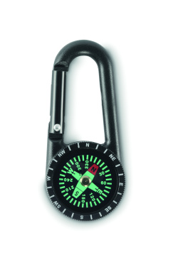Logotrade corporate gift image of: Outdoor compass with carabiner