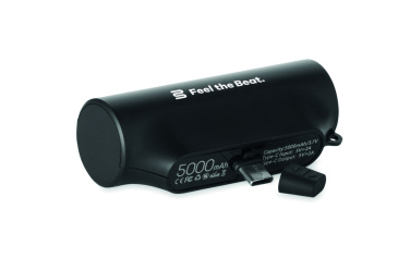 Logo trade promotional products image of: Power bank 5000mAh