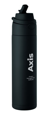 Logo trade business gifts image of: Double wall bottle 500 ml