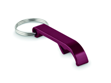 Logo trade business gift photo of: Recycled aluminium key ring Nokia