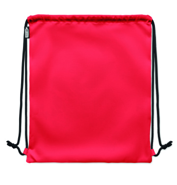 Logotrade promotional product picture of: Large drawstring bag 300D RPET
