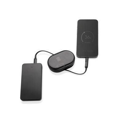 Logo trade business gift photo of: Chargevix RCS rplastic Multi-functional 60W charging set