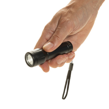 Logo trade business gift photo of: Flara RSC recycled plastic USB-rechargeable torch